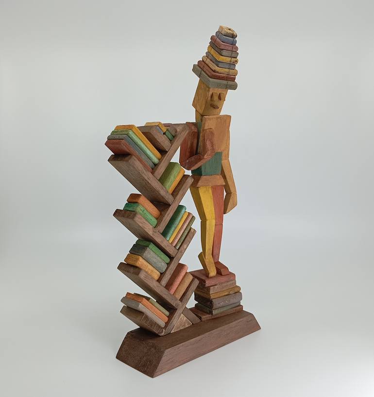 Original Surrealism Performing Arts Sculpture by José Manuel Solares