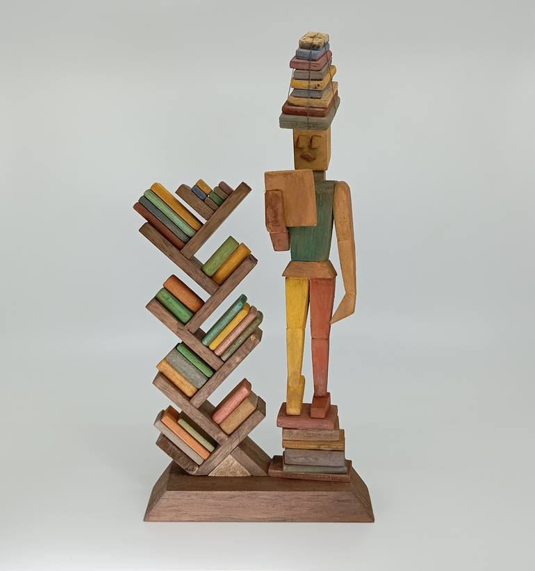 Original Surrealism Performing Arts Sculpture by José Manuel Solares