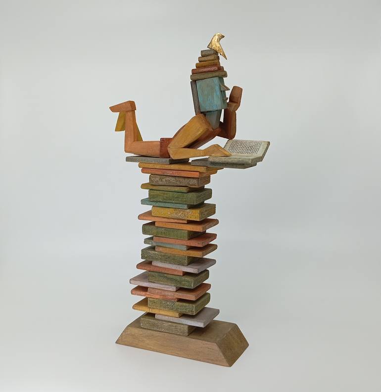 Original Art Deco Performing Arts Sculpture by José Manuel Solares