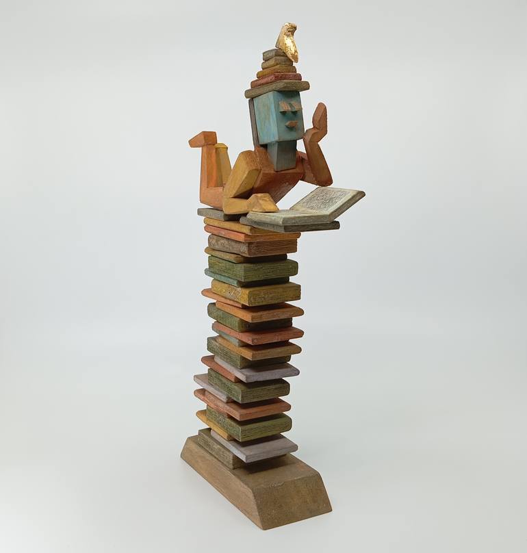 Original Art Deco Performing Arts Sculpture by José Manuel Solares
