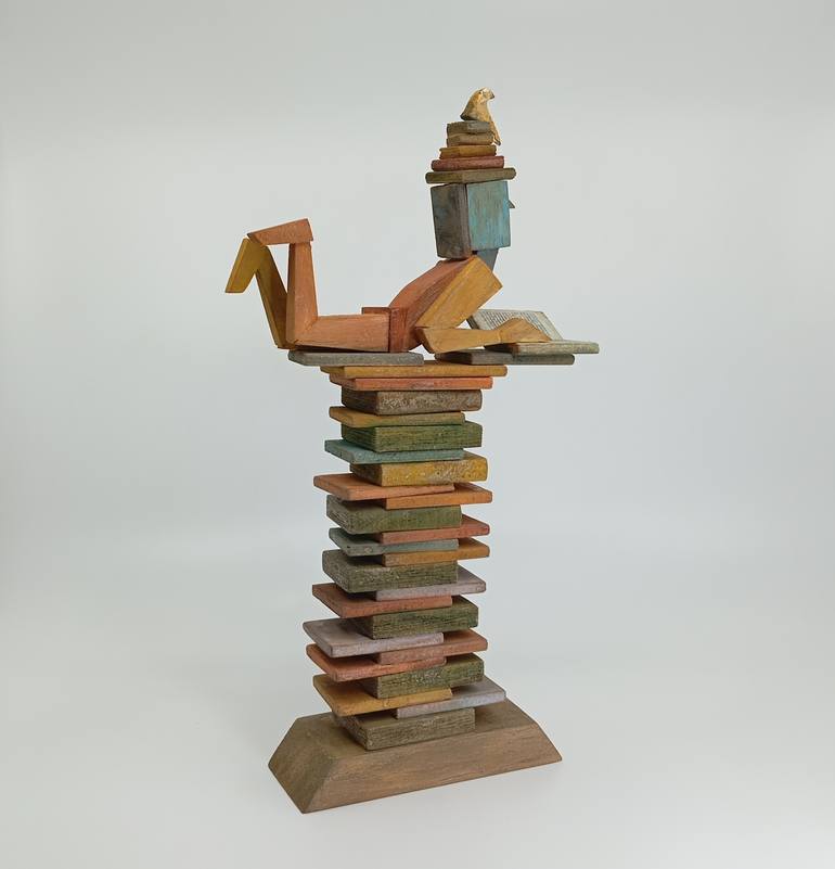 Original Art Deco Performing Arts Sculpture by José Manuel Solares