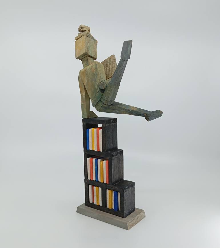 Original Cubism Performing Arts Sculpture by José Manuel Solares