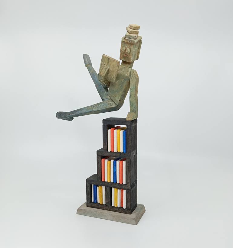Original Cubism Performing Arts Sculpture by José Manuel Solares