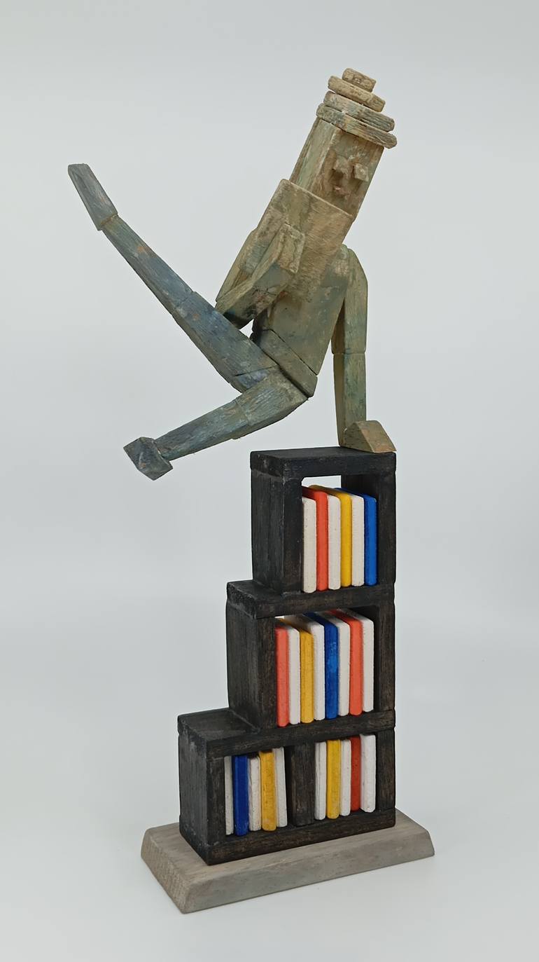 Original Cubism Performing Arts Sculpture by José Manuel Solares