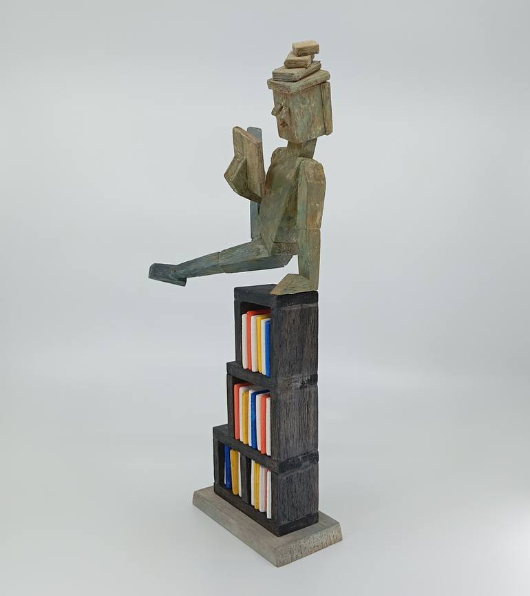 Original Cubism Performing Arts Sculpture by José Manuel Solares