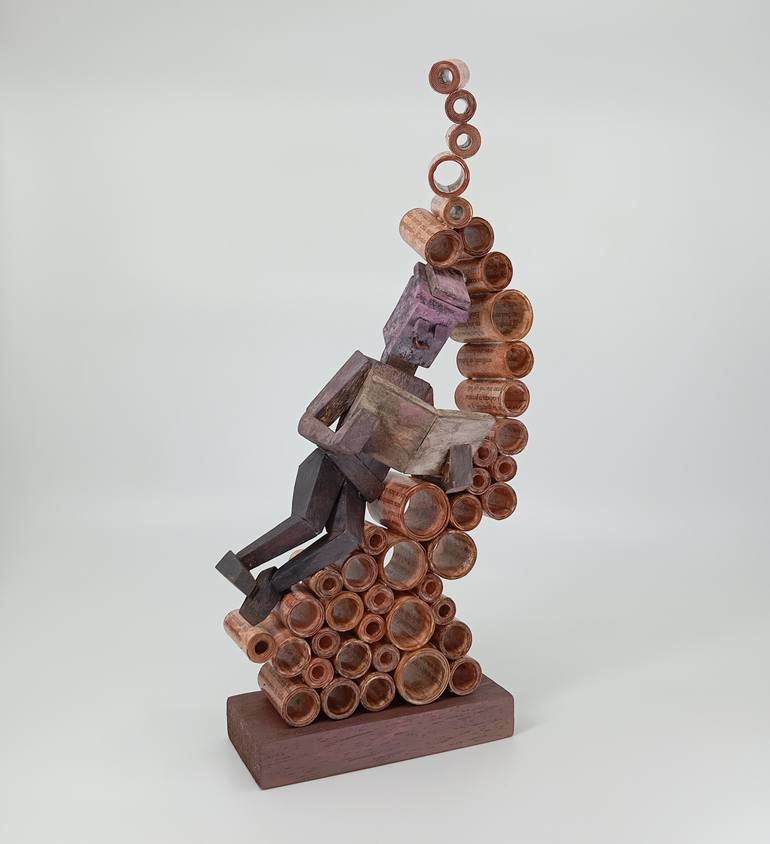 Original Pop Art Fantasy Sculpture by José Manuel Solares