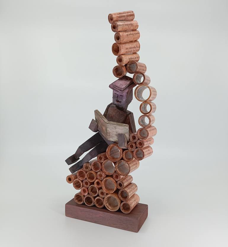 Original Pop Art Fantasy Sculpture by José Manuel Solares