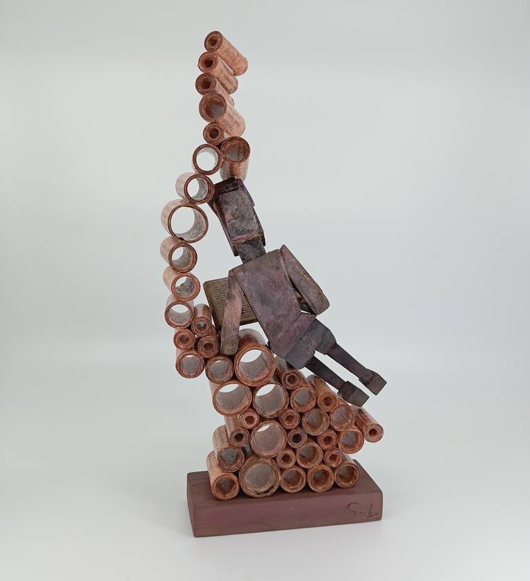 Original Pop Art Fantasy Sculpture by José Manuel Solares