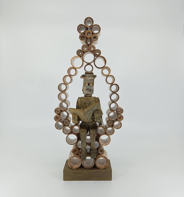 Original Pop Art Fantasy Sculpture by José Manuel Solares