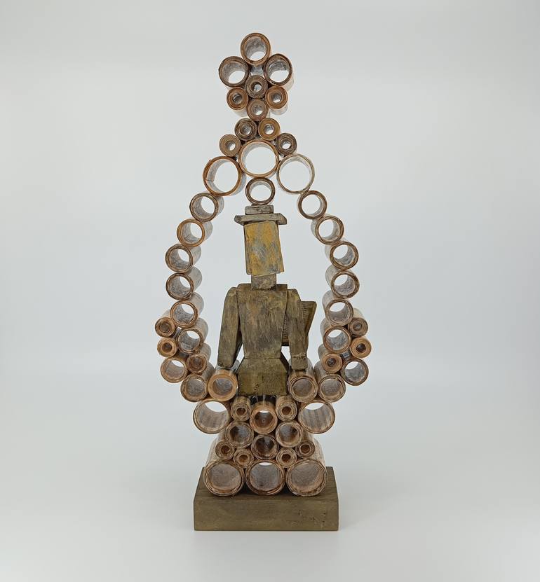 Original Pop Art Fantasy Sculpture by José Manuel Solares