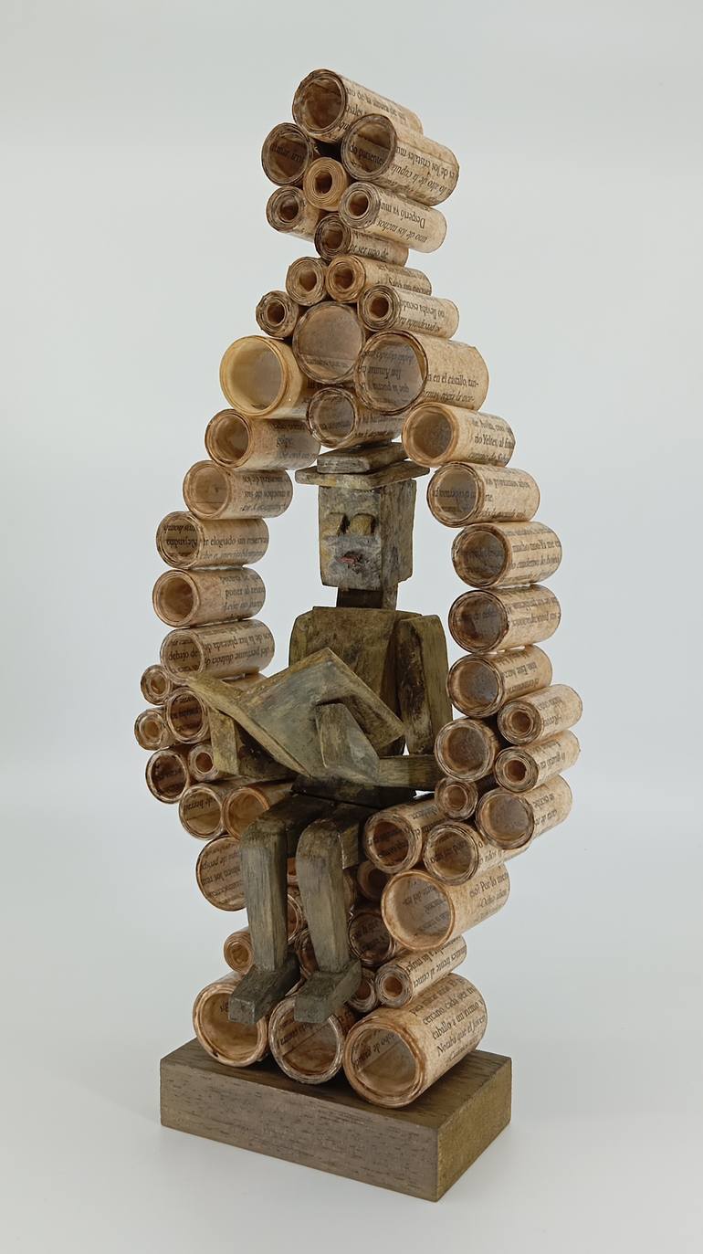 Original Pop Art Fantasy Sculpture by José Manuel Solares