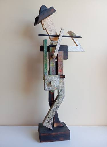 Original Conceptual Culture Sculpture by José Manuel Solares