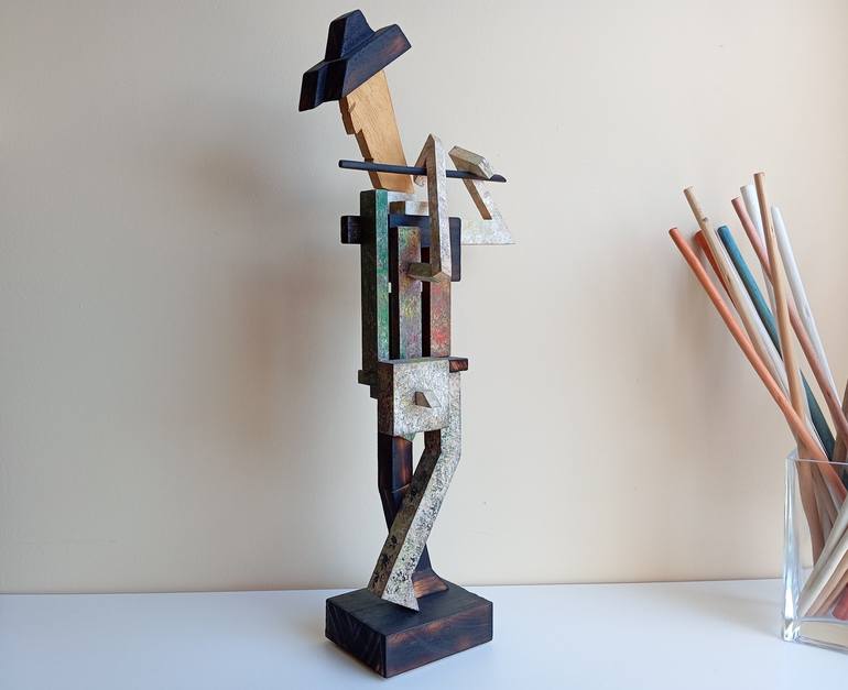 Original Conceptual Culture Sculpture by José Manuel Solares