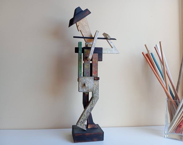 Original Conceptual Culture Sculpture by José Manuel Solares