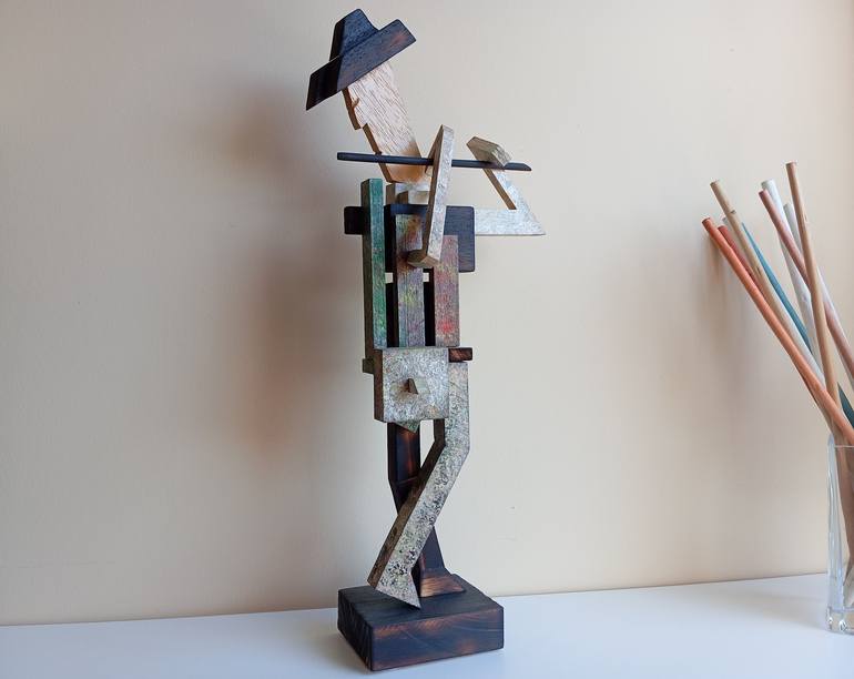 Original Conceptual Culture Sculpture by José Manuel Solares