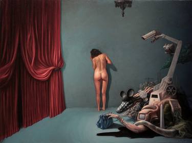 Original Nude Painting by Nome Edonna