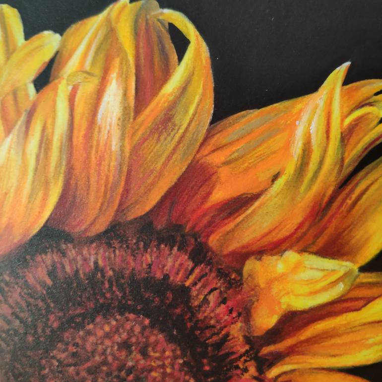 Original Expressionism Botanic Drawing by Yanka Liyu