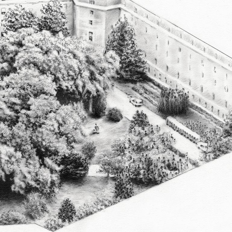 Original Contemporary Garden Drawing by Antonio Carty