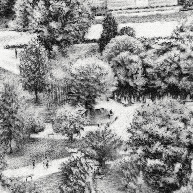 Original Contemporary Garden Drawing by Antonio Carty