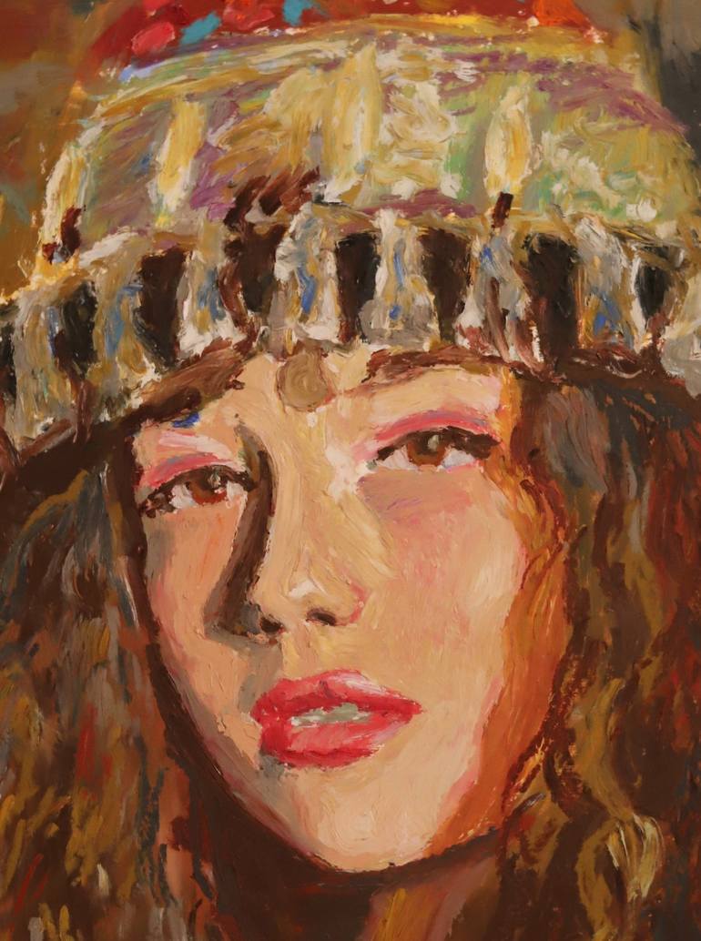 Original Portrait Painting by Bojan Djokic