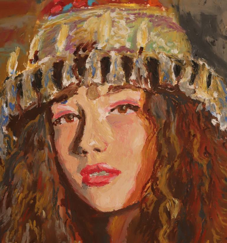 Original Portrait Painting by Bojan Djokic