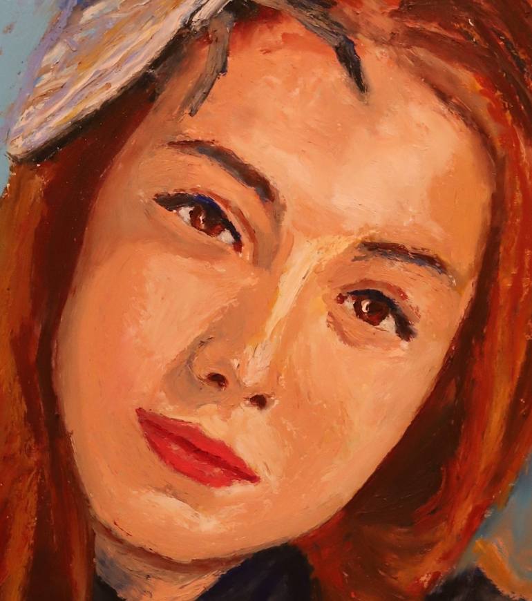 Original Portrait Painting by Bojan Djokic