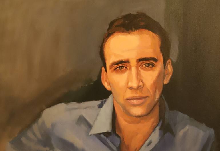 Original Portrait Painting by Bojan Djokic