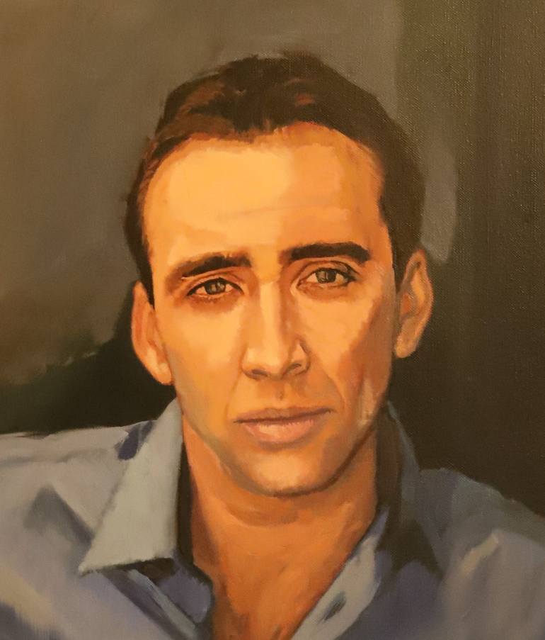 Original Portrait Painting by Bojan Djokic