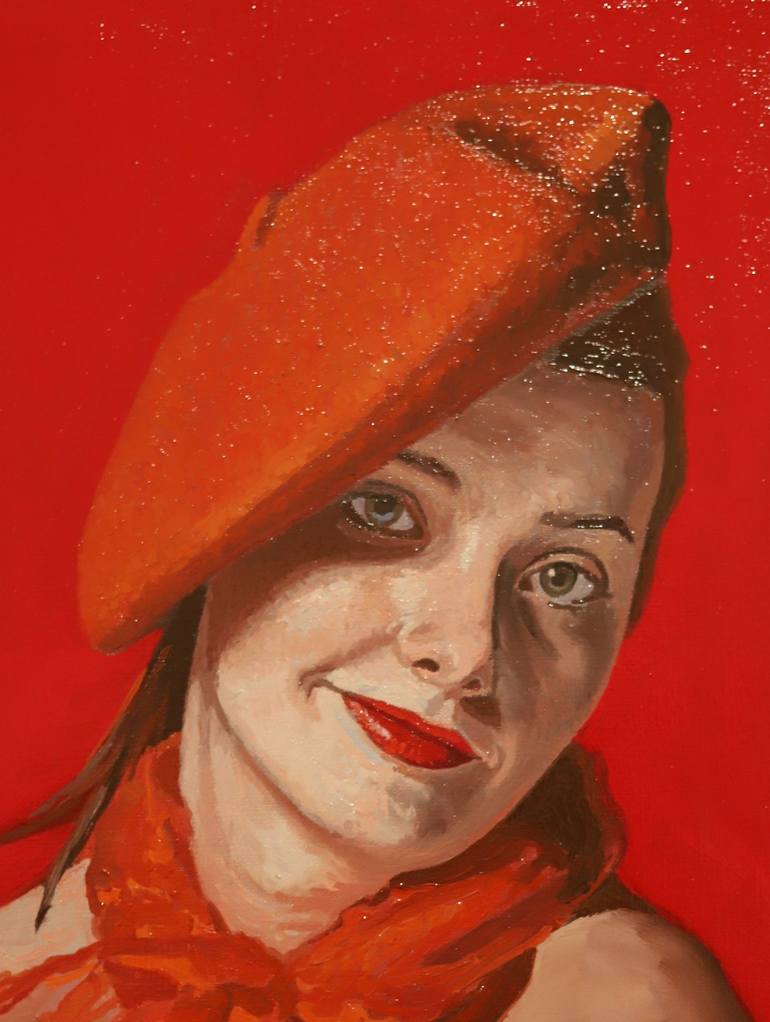 Original Contemporary Portrait Painting by Bojan Djokic