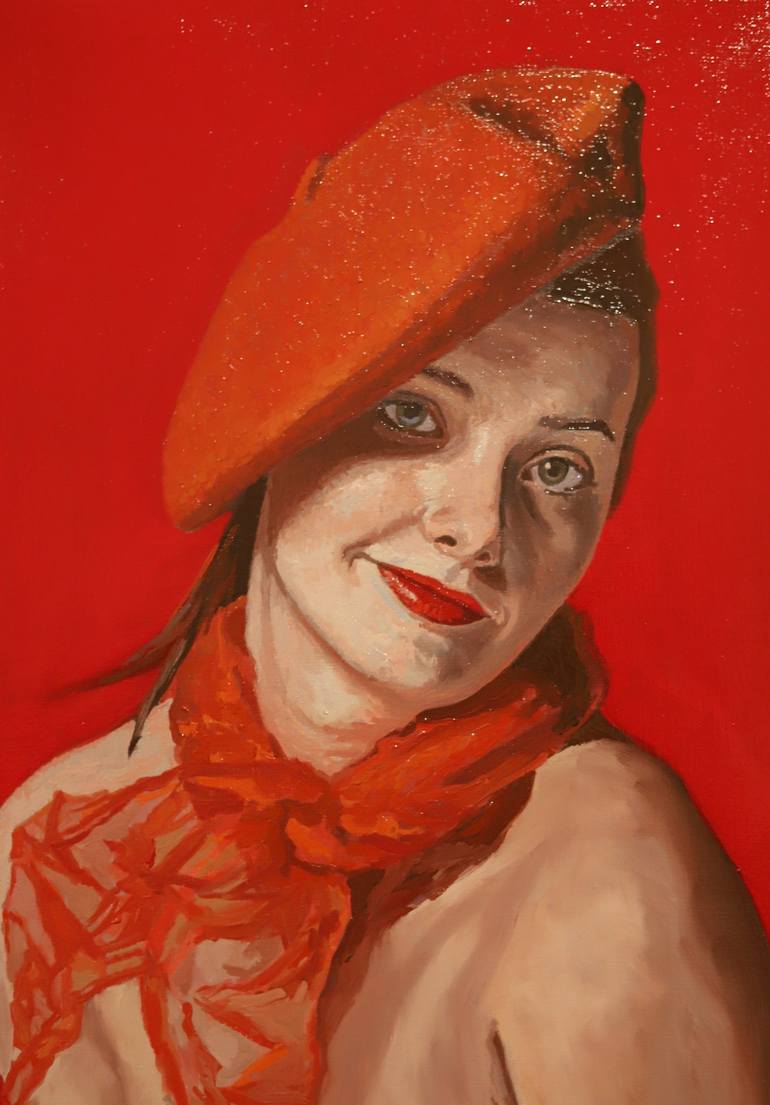 Original Contemporary Portrait Painting by Bojan Djokic