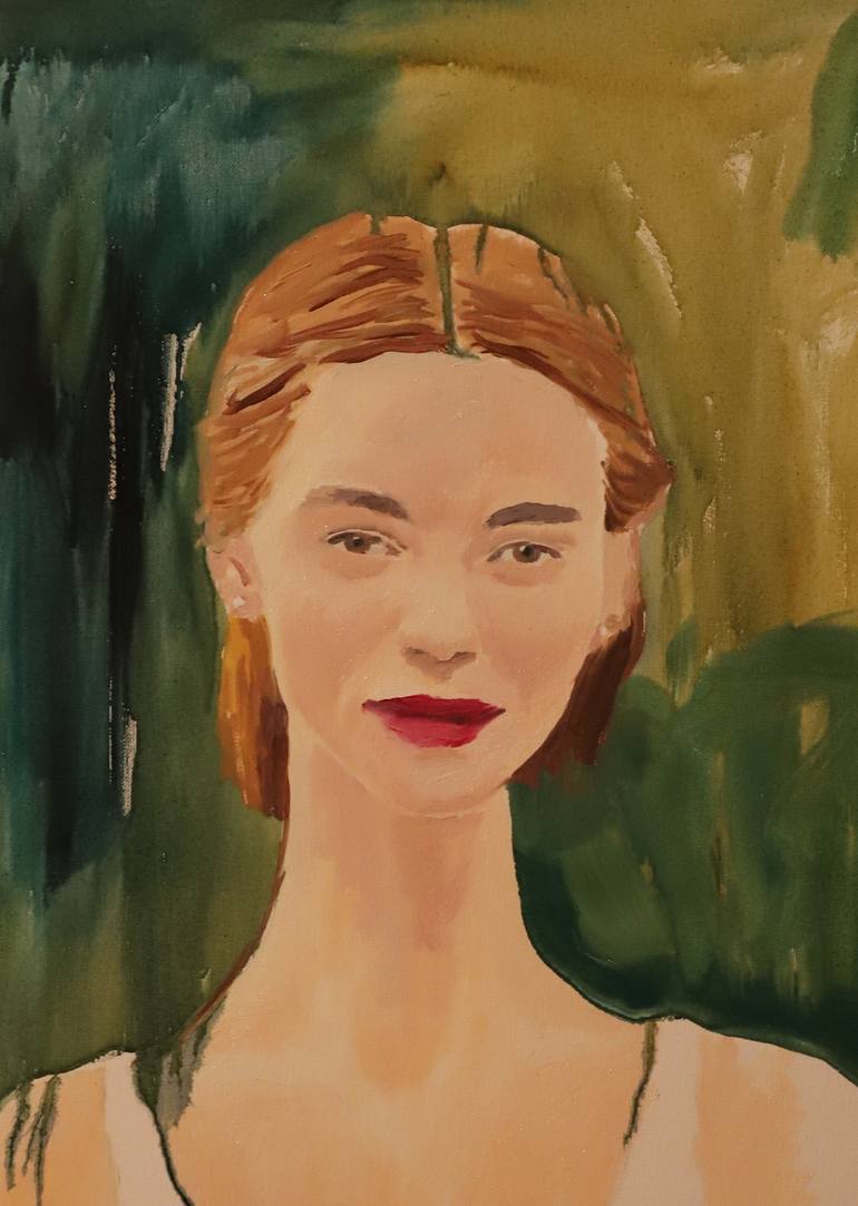 Original Contemporary Women Painting by Bojan Djokic