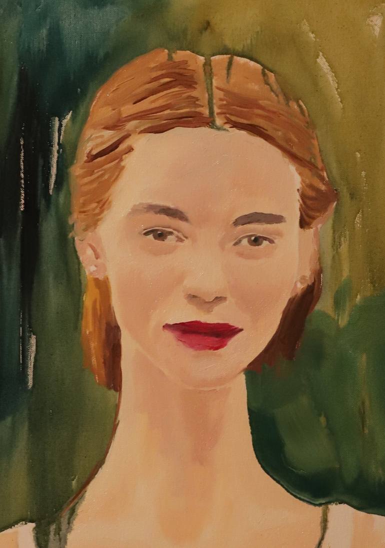 Original Contemporary Women Painting by Bojan Djokic