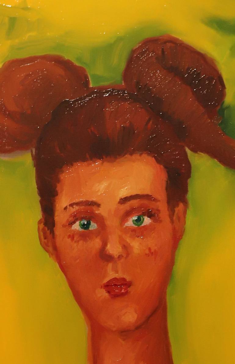 Original Contemporary Women Painting by Bojan Djokic