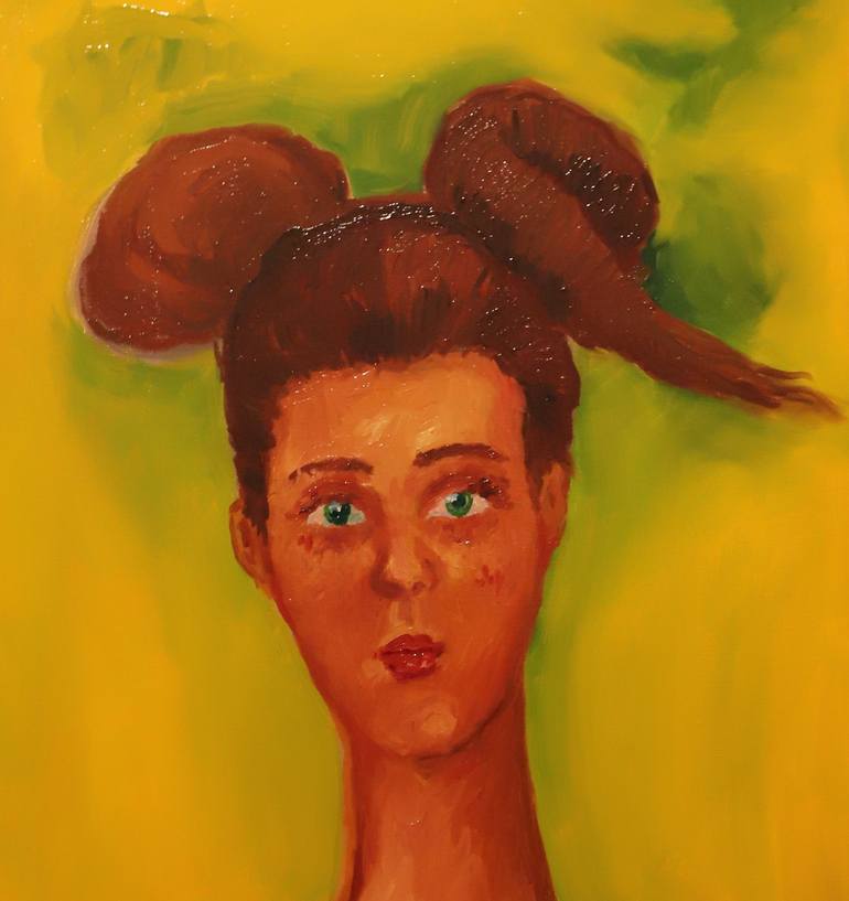 Original Contemporary Women Painting by Bojan Djokic