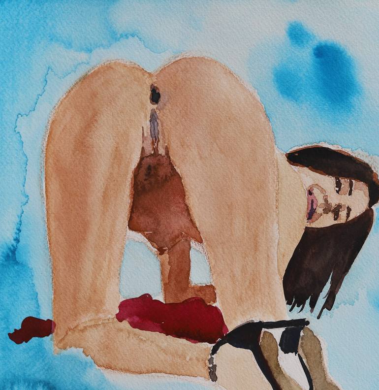 Original Figurative Women Painting by Bojan Djokic