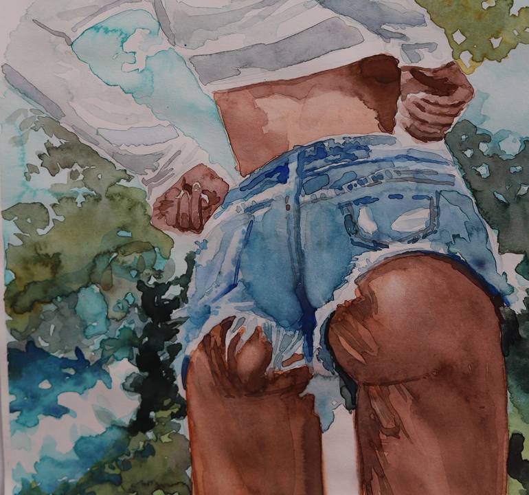 Original Contemporary Women Painting by Bojan Djokic