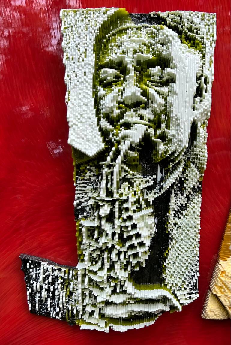 Original Contemporary Pop Culture/Celebrity Sculpture by Avraam Cohen