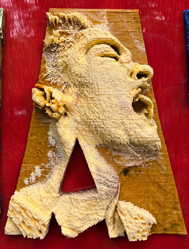 Original Contemporary Pop Culture/Celebrity Sculpture by Avraam Cohen