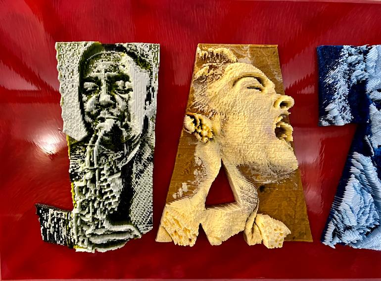 Original Contemporary Pop Culture/Celebrity Sculpture by Avraam Cohen