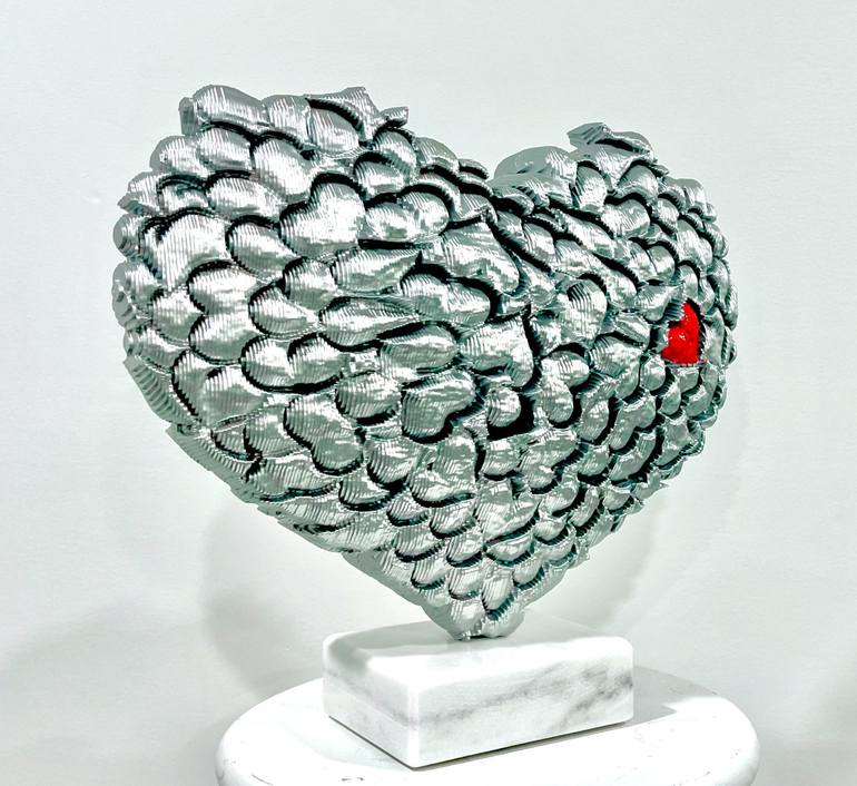Original Love Sculpture by AvRaam Cohen