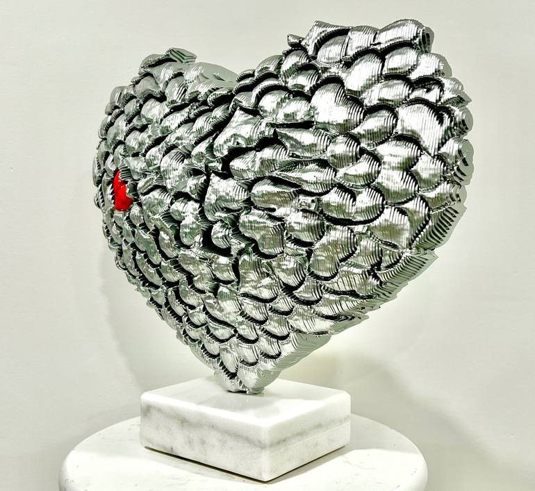 Original Love Sculpture by AvRaam Cohen