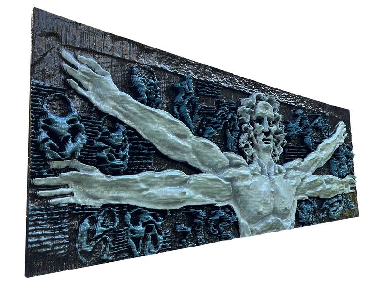 Original Contemporary Science/Technology Sculpture by Avraam Cohen