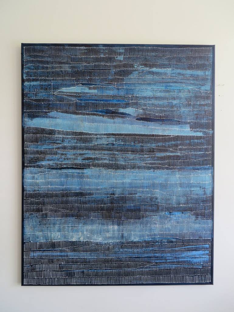 Original Conceptual Abstract Painting by Iwona Maria Delinska