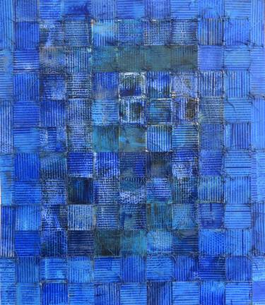 Original Conceptual Abstract Mixed Media by Iwona Maria Delinska
