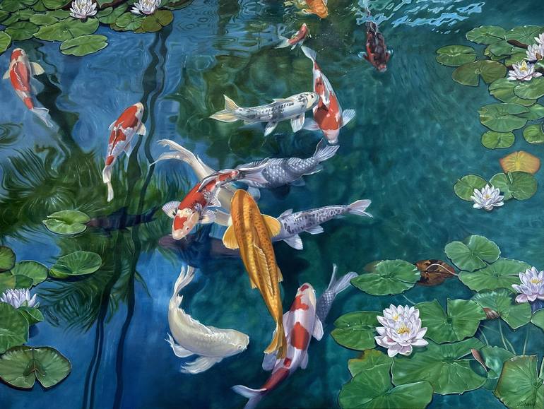 Original Realism Water Paintings by Catherine Kirkwood