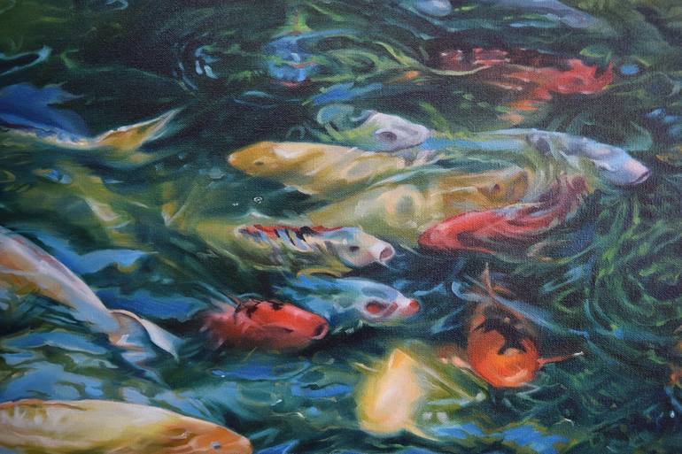Original Fine Art Water Painting by Catherine Kirkwood