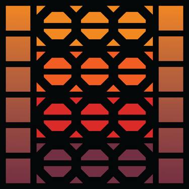 Print of Geometric Digital by Imran Waheed