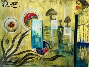 Original Conceptual Abstract Paintings by DIPTI MISHRA