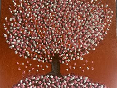 Print of Abstract Tree Paintings by Aliya Shakirova