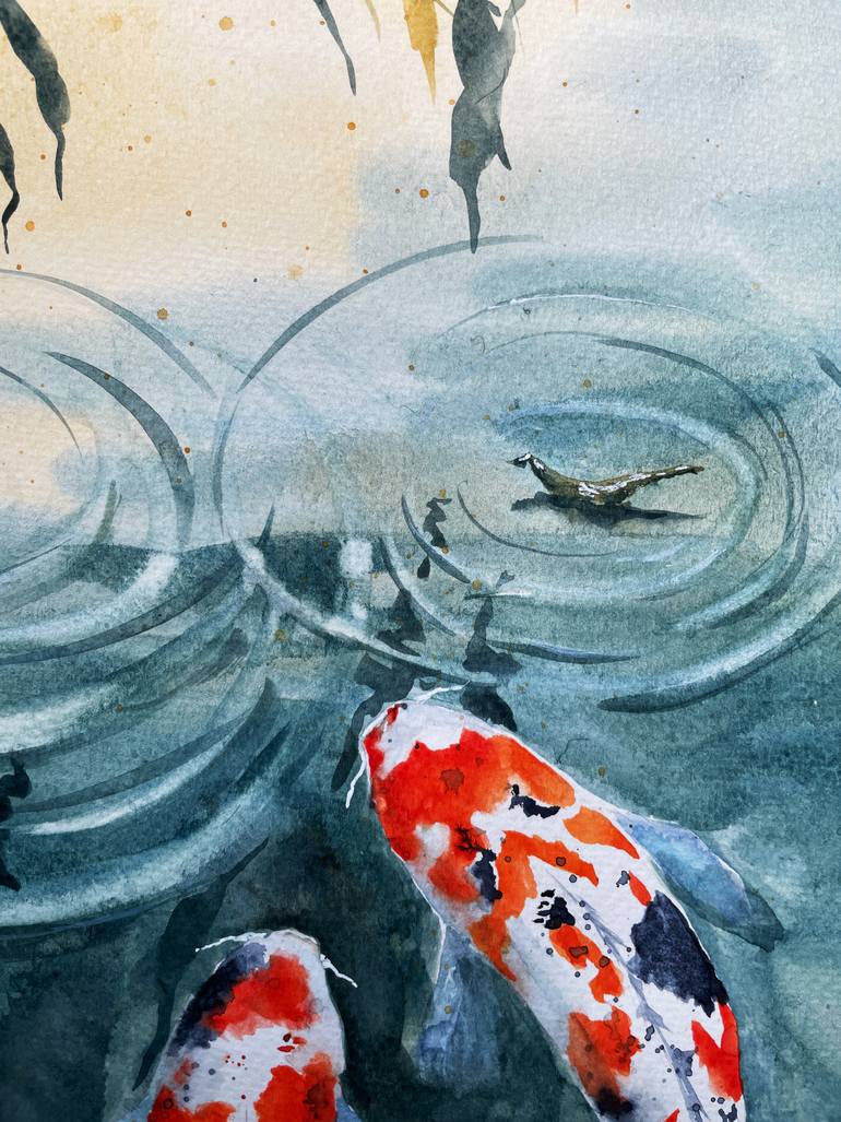 Original Abstract Animal Painting by Irina Sumenko